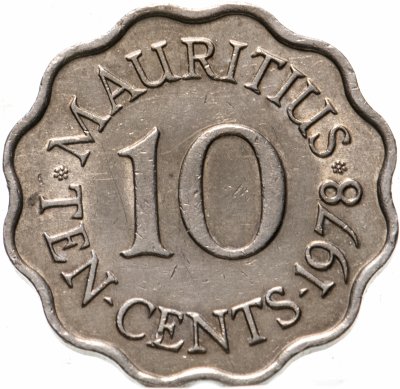 купить Маврикий Британский 10 центов (cents) 1978 Елизавета II