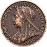 Купить Великобритания 1 фартинг (farthing) 1898