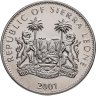 Купить Сьерра-Леоне 1 доллар (dollar) 2001 "Большая африканская пятёрка - Леопард"