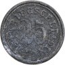 Купить Германия (нотгельды) 25 пфеннигов 1917 "Город Бургштайнфурт"