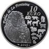 Купить Франция 10 евро 2015 «Лунный календарь - год козы»