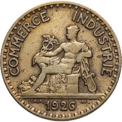 купить Франция 2 франка (francs) 1926