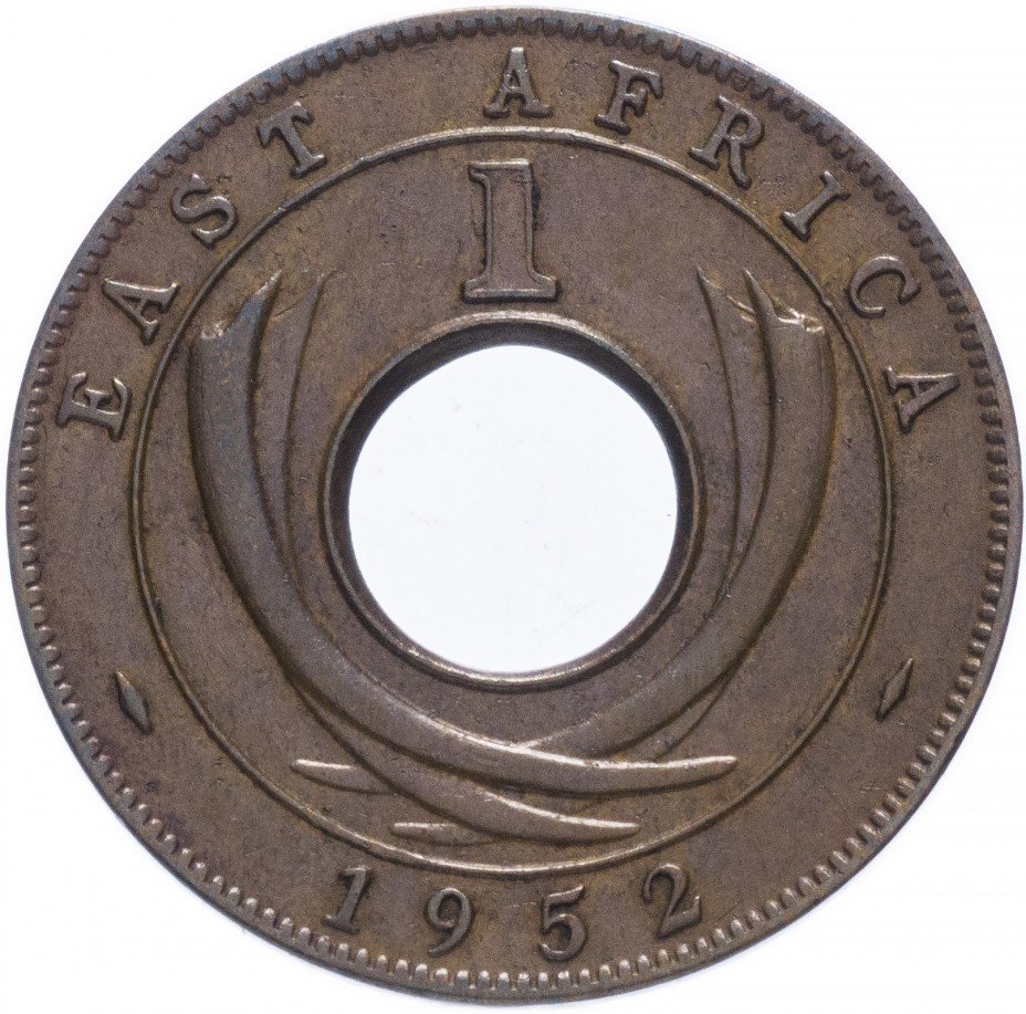 купить Восточная Африка 1 цент 1952