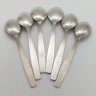 Купить Набор чайных ложек  на 6 персон в кофре, мНЦ (медь-никель-цинк), Таллинский ювелирный завод, СССР, 1970-1990 гг.