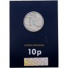 Купить Великобритания 10 пенсов 2018 «Азбука буква T»