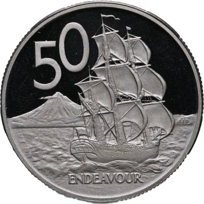 купить Новая Зеландия 50 центов (cents) 1978