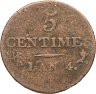 Купить Франция 5 сантимов 1795-1796, 4 год республиканского календаря