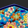 Купить Блюдо декоративное с цветочным декором, Manufacture des Emaux de Longwy, фаянс, майолика, техника перегородчатых эмалей, фаянс, майолика, техника перегородчатых эмалей, Франция, 1900-1940 гг.
