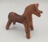 Купить Игрушка каргопольская "Лошадка", глина, лепка, СССР, 1960-1980 гг.