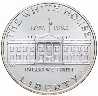 купить США 1 доллар (dollar) 1992 "200 лет Белому Дому" (D)