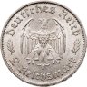 Купить Германия, Третий рейх 2 рейхсмарки (reichsmark) 1934 "175 лет со дня рождения Фридриха Шиллера"