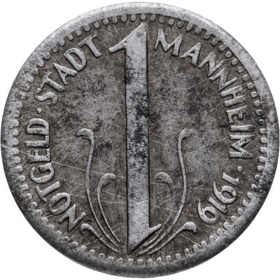 купить Германия "Мангейм" 10 пфеннигов 1919 нотгельд