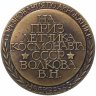 Купить Медаль "На приз летчика космонавта СССР Волкова В. Н.", Соревнования по акробатике, Москва 1986 г.