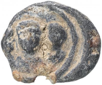 купить Рим, Феодосий , с сыновями Аркадий и Гонорий , 379-395 гг, офицальный Моливдовул.(Свинцовая пломба)