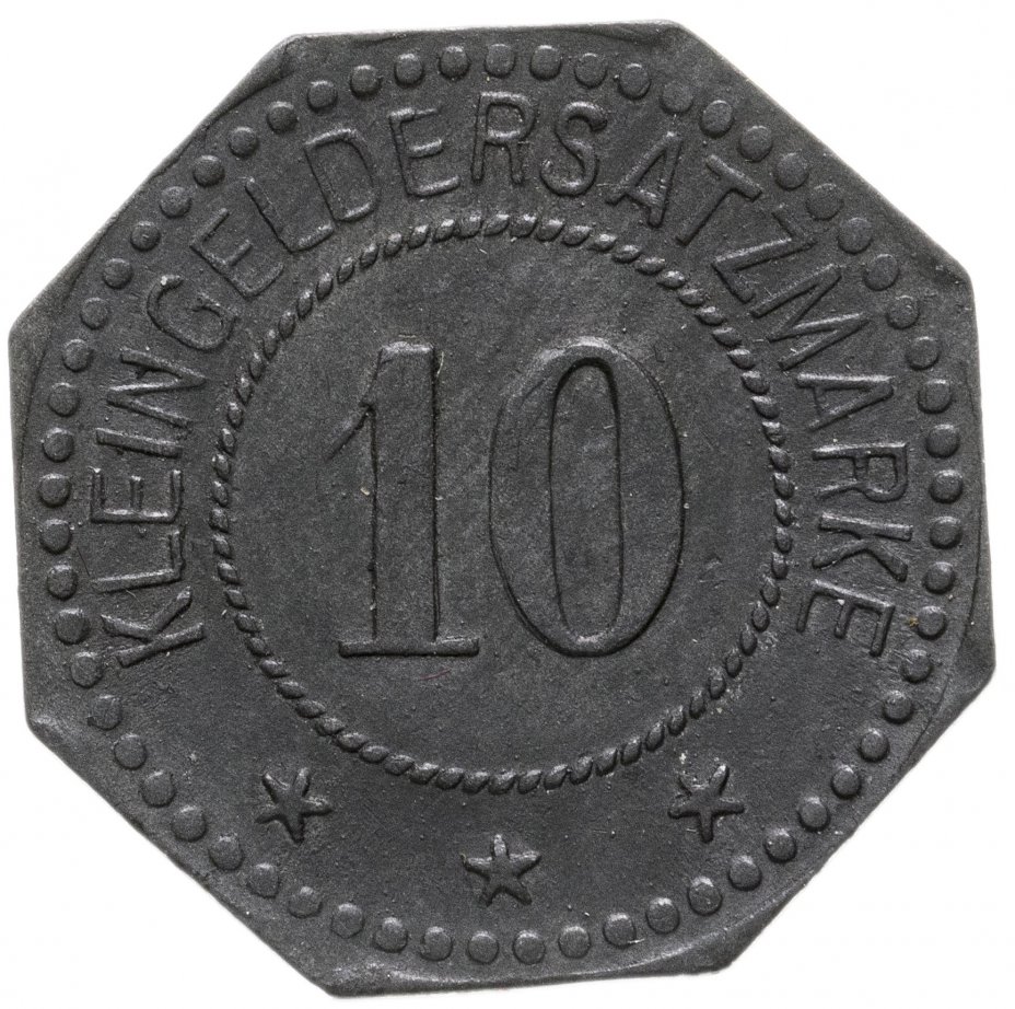 купить Германия (Розенхайм) нотгельд 10 пфеннигов 1917