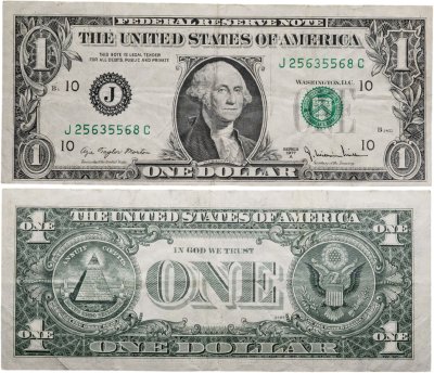 купить США 1 доллар 1977А год (Pick 462b) J-Канзас Сити