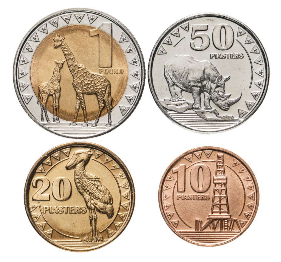 купить Южный Судан набор из 4-х монет 2015