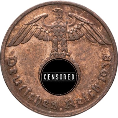 купить Германия (Третий рейх) 1 рейхспфенниг (reichspfennig) 1938 A