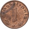 Купить Германия (Третий рейх) 1 рейхспфенниг (reichspfennig) 1938 A
