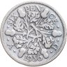 Купить Великобритания 6 пенсов (pence) 1936