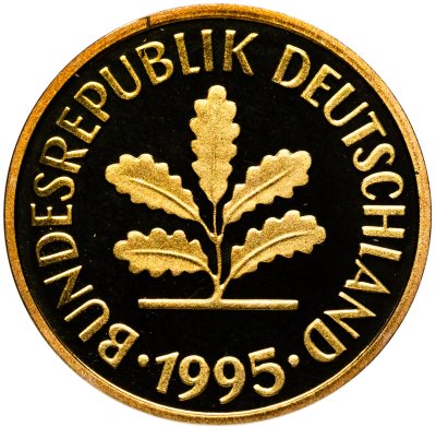 купить Германия 5 пфеннигов (pfennig) 1995 J