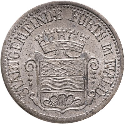купить Германия, Фурт-им-Вальд 50 пфеннигов 1917-1921