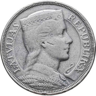 купить Латвия 5 латов (lati) 1929