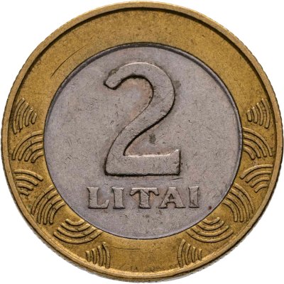 купить Литва 2 лита 2001
