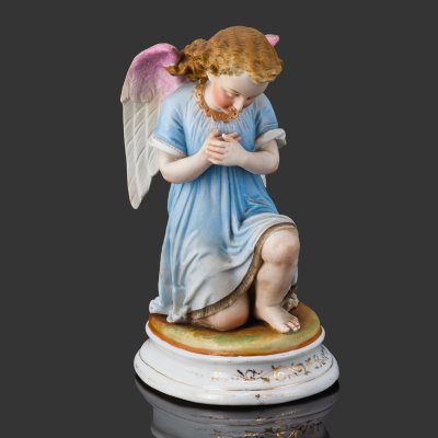 купить Статуэтка "Ангел", фарфор, роспись, золочение, Западная Европа, 1950-1970 гг.