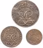 Купить Швеция набор из 3х монет 1909-1950 (Король Густав V)