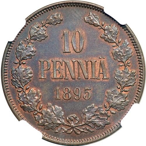 купить 10 пенни 1895 года