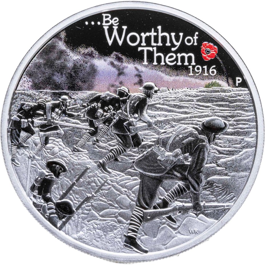 Купить Австралия 1 доллар 2016 "Дух Anzak 100 лет" в футляре с сертификатом