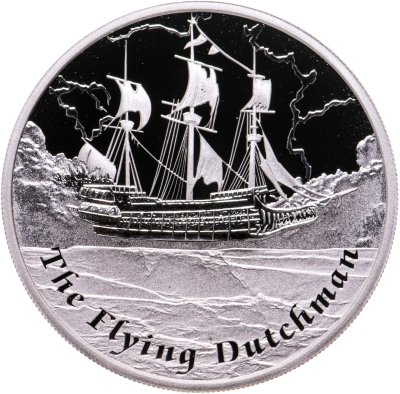купить Тувалу 1 доллар 2013 «Знаменитые корабли,которые никогда не плавали-Летучий голландец»