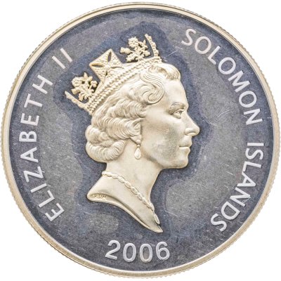 купить Соломоновы Острова 25 долларов 2006 Proof "80 лет со дня рождения королевы Елизаветы II / Елизавета и Филипп"