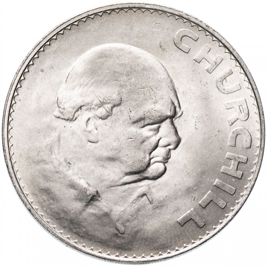 купить Великобритания 1 крона 1965 Черчиль