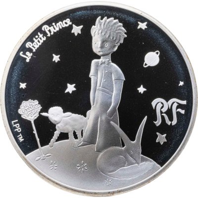 купить Франция 10 евро 2015 «Маленький принц-барашек и лиса»
