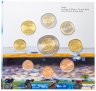 Купить Финляндия полный годовой набор евро для обращения 2005 (9 штук, UNC, с 5 евро Rahasarja II), в буклете