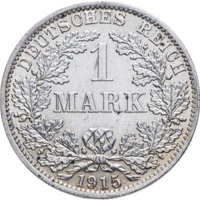 купить Германия (Германская империя) 1 марка 1915 "А"