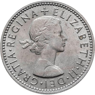 купить Великобритания 1 шиллинг (shilling) 1966 Английский герб - 3 льва внутри коронованного щита