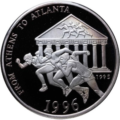 купить Афганистан 500 афгани (afghanis) 1995 "Игры XXVI летней Олимпиады Атланта-1996"