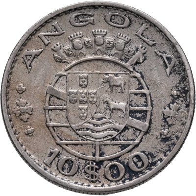 купить Ангола 10 эскудо (escudos) 1970
