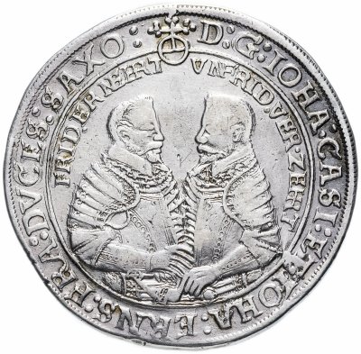 купить Саксония (Германия) 1 талер 1610 Иоганн Казимир и Иоганн Эрнст II