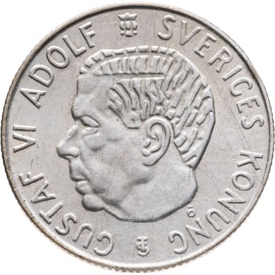 купить Швеция 1 крона (crown) 1961 TS знак монетного двора: "TS" - Торстен Суэнссон