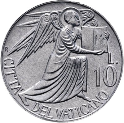 купить Ватикан 10 лир 1985