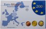 Купить Германия 2003 набор из 8-ми монет евро Proof в официальном пластике Монетный двор Гамбург J