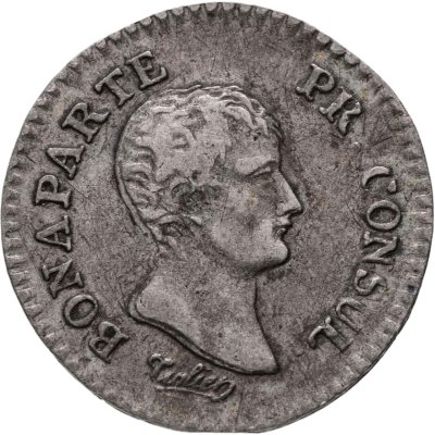 купить Франция 1/4 франка (franc) 1803-1804, 12 год республиканского календаря, знак монетного двора: "A" - Париж