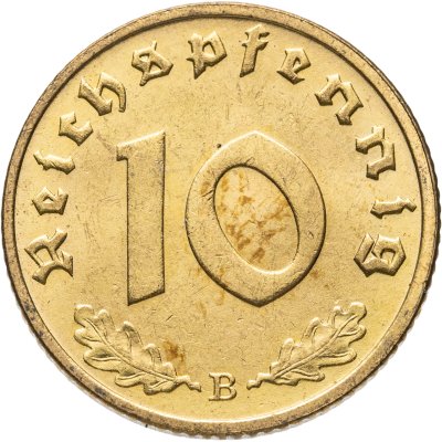 купить Германия (Третий рейх) 10 рейхспфеннигов (reichspfennig) 1938