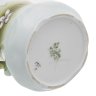 Купить Молочник фигурный с цветочным декором на зелёном фоне, фарфор, крытье, аэрография, роспись, золочение, Товарищество М.С. Кузнецова в Риге, Российская империя, 1900-1910 гг.