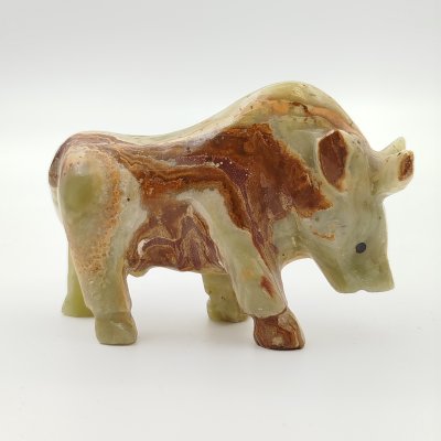 купить Статуэтка "Бык", оникс, резьба, Азия, 2000-2015 гг.