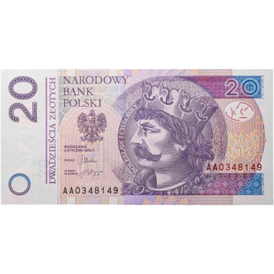 купить Польша 20 злотых 2012